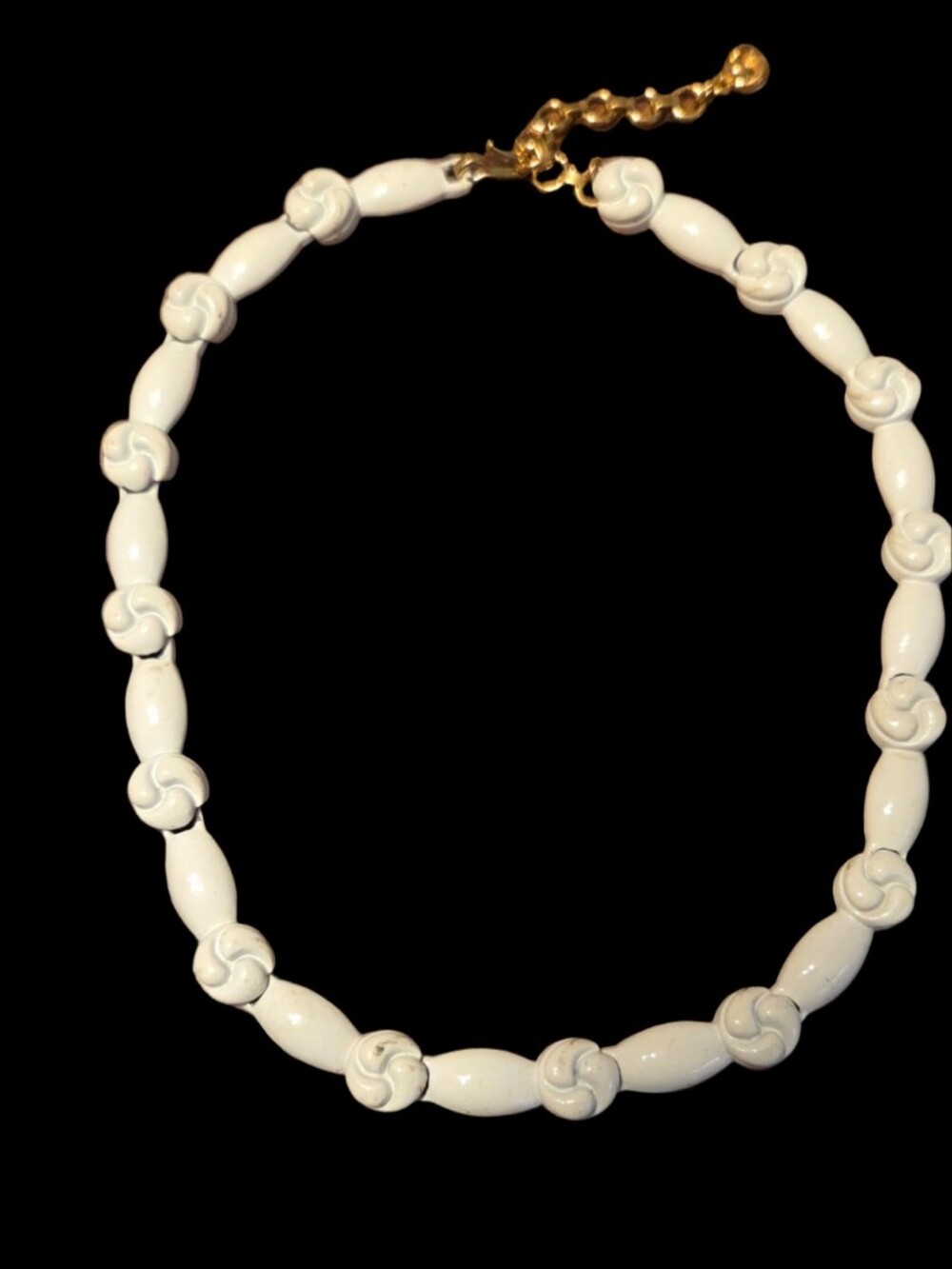 Vintage Monet White 1960s Necklace
